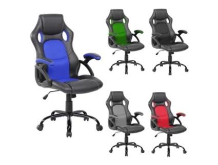 Cadeira de Escritório REBECCA MOBILI Caltha Preto 120X66X63 Cm