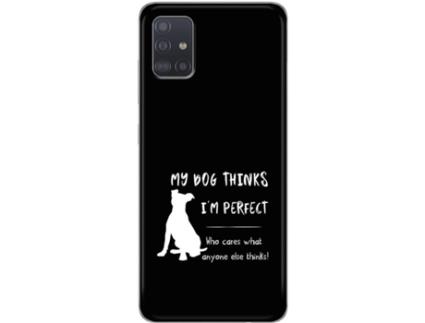 Capa THE CASES MARKET para Samsung Galaxy A51 4G Silicone Design Animais