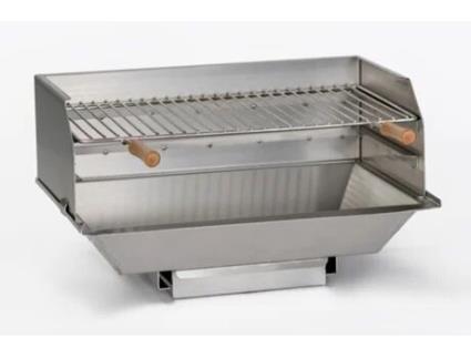 Grelhador Extra de Embutir para Churrasqueira Inox 70 Cm IGNO