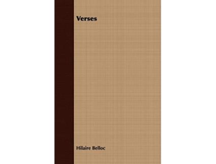 Livro Verses de Hilaire Belloc (Inglês)