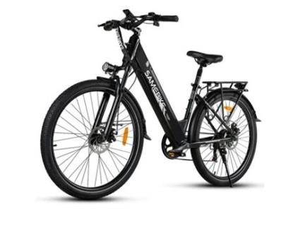 Bicicleta Elétricasamebike Rs-A01Pro 36V 15Ah 27 5 Urbana para Adultos Preta