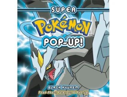 Livro Super Pokemon PopUp Black Kyurem de Pikachu Press (Inglês - Capa Dura)