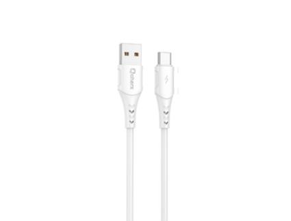 Cabo Qcharx Lisboa Usb QCHAX PVC Branco