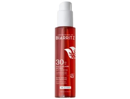 LABORATÓRIOS DE BIARRITZ Huile Solaire Satinée Spf30 125 Ml