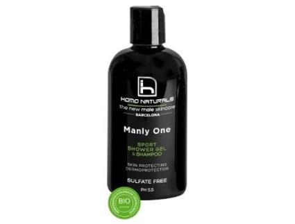 Homo Naturals Gel Banho e Xampu Manly One