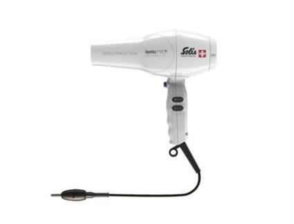 Secador de Cabelo Profissional Secador de Cabelo com Tecnologia Ionicpro Branco Swiss Perfection 360º Ionicpro 440 SOLIS