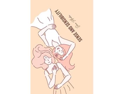 Livro Sense and Sensibility de Jane Austin (Inglês)