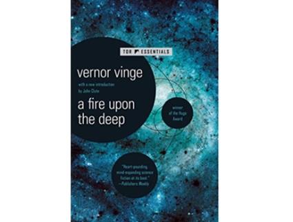 Livro Fire Upon The Deep de Vernor Vinge (Inglês)