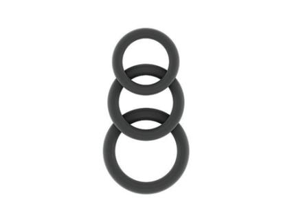 SONO N 25 Conjunto Anillos Pene Silicone Grey