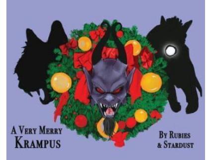 Livro A Very Merry Krampus de Sarah Edge (Inglês - Capa Dura)