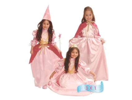 Fato de Menina JOSMAN 3 em 1 (Tam.: 3-5 Anos)