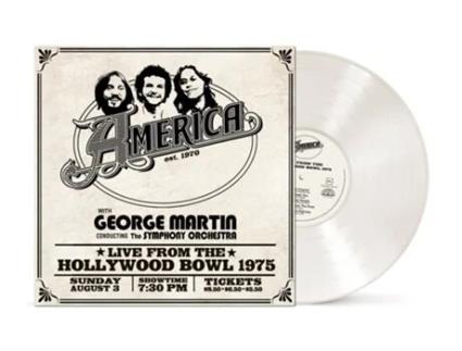 America Live From The Hollywood Bowl 1975 2Lp Vinil Transparente Edição Limitada Rsd 2024