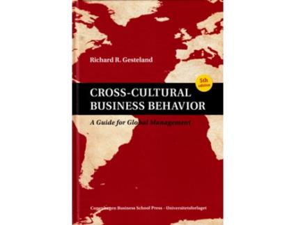 Livro CrossCultural Business Behavior de Richard R Gesteland (Inglês - Capa Dura)