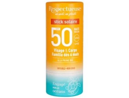 RESPECTUEUSE Stick Solar SPF50 18 g