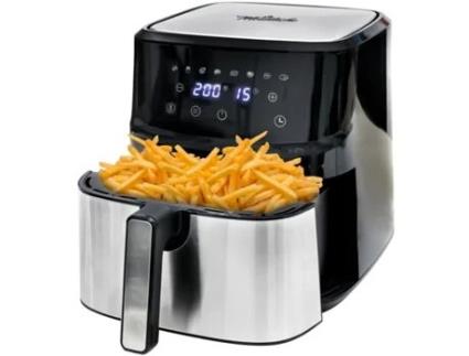 Fritadeira LA MOUSTACHE Air Fryer com Cesto Individual ESSENTIAL PLUS 6,5 Litros, 1700 W, EBOOK GRÁTIS