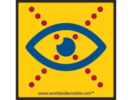 Fechamento Magnético com Pino de Visão Limitada Deficiente Visual Mostrar Audiência Limitada Visão Cego LIMITED VISION