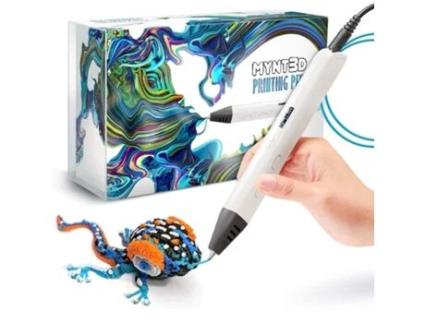 3D Caneta Inteligente IMEB 3Db320 Impressão Caneta Brinquedo Interativo com Cabo Usb 3M X 20 Cores Pla/Abs- Preto