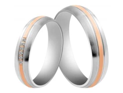 AKZENT Anel Masculino Namorados ou Noivado ou Amizade em Aço Inoxidável  Tam.58  0223