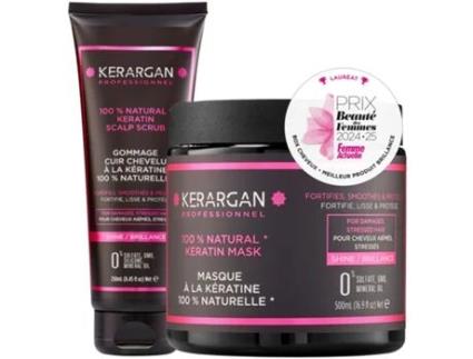 KERARGAN Duo Máscara e Esfoliante com Queratina 500Ml 250Ml