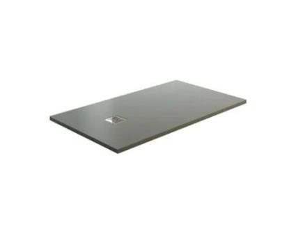 Ardesia Base de Duche em Resina Mineral Resguardo Cinza 200X80Cm GME
