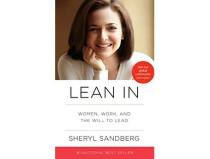 Livro Lean In de Sheryl Sandberg (Inglês - Capa Dura)