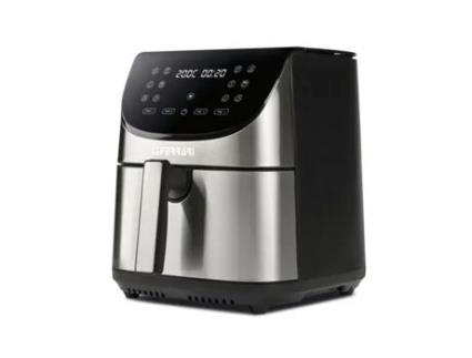 G3 FERRARI Friggisano Xxl Simples 8 L Independente 1700 W Fritadeira Ar Quente Preto Aço Inoxidável