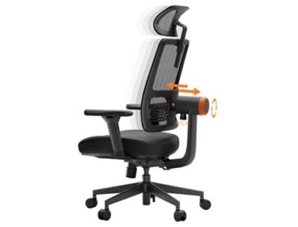 Cadeira Ergonômica NEWTRAL Magich002 Encosto de Seguimento Automático Apoio de Braço 4D Reclinável 3 Posições para Travar