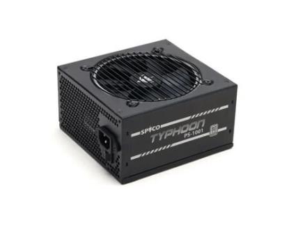 SPYCO Typhoon Ps-1001 Fonte de Alimentação para Jogos de 1000 W 80 Plus Platinum Totalmente Modular Trilho Único de 12 V Circuito Dc-Dc Fonte De