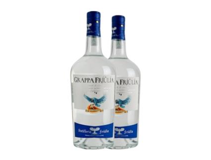 Aguardente Grappa FRATELLI CAFFO Friulia (1 L - 2 Unidades)