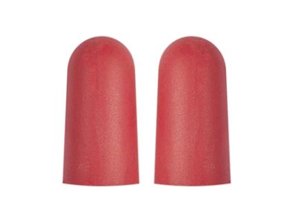SENSLY Par de Tampões de Ouvido com Estojo de Espuma Conjunto de 2 Vermelho
