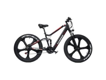 Bicicleta de Montanha Eléctrica RANDRIDE Yx90M 1000W/Pneu Gordo/Suspensão Total/Travões Hidráulicos