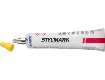 Tubo de Tinta Stylmark 3 Mm Amarelo MARKAL