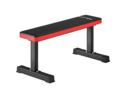 Banco de Musculação Aço e Pu Cor Negro 106X26X48 Cm SPORTNOW
