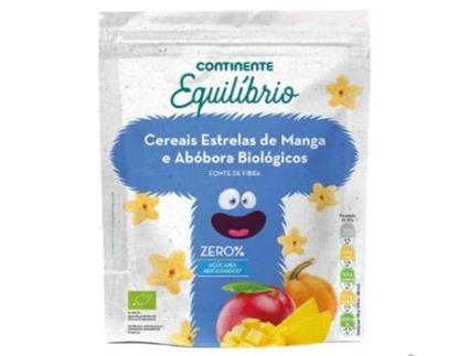 Cereais Estrelas de Manga e Abóbora Monstrinhos CONTINENTE EQUILÍBRIO