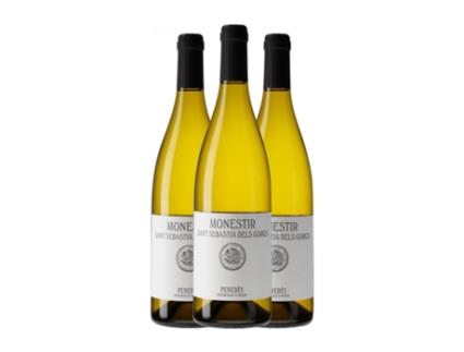 Vinho branco PARXET Monestir Sant Sebastià dels Gorgs Blanco Penedès Jovem (0.75 L - 3 Unidades)