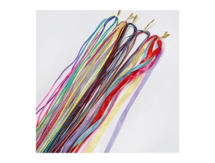 Rabo de Cavalo de Rapariga Acessórios de Cabelo para Mulher Diy 90Cm 4-30 Peças XIMU