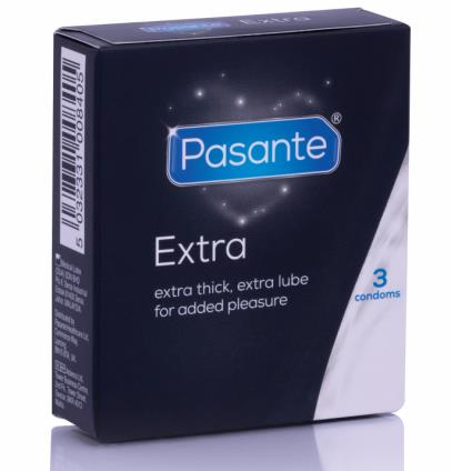 EXTRA PRESERVATIVO EXTRA GRUESOS 3  UNIDADES