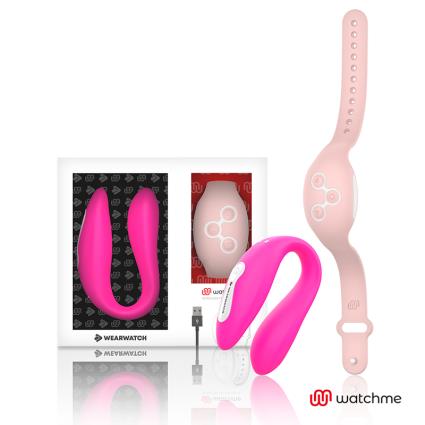 VIBRADOR DUAL TECHNOLOGY WATCHME FUCSIA / ROSORAL