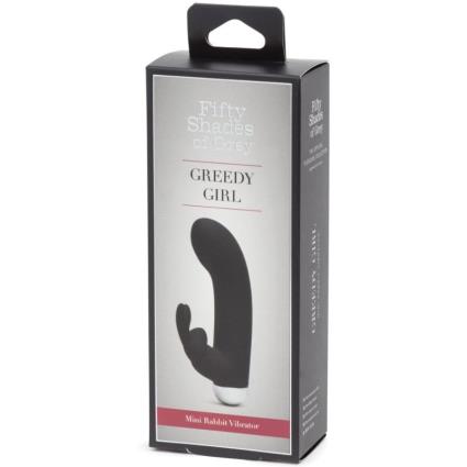 FIFTY SHADES OF GREY MINI VIBRADOR CON RABBIT GREEDY GIRL