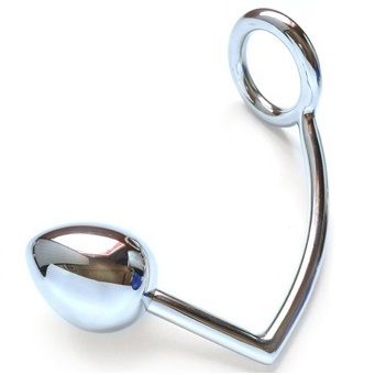 ANEL DE METALHARD COCK COM ANAL BEAD 50MM