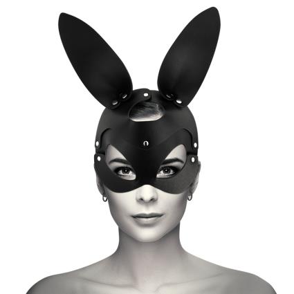 COQUETTE  MASCARA CUERO VEGANO CON OREJAS DE CONEJO