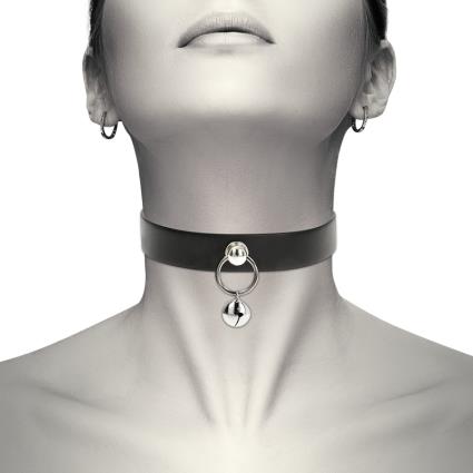 COQUETTE COLLAR CUERO VEGANO ACCESORIO WOMAN CASCABEL