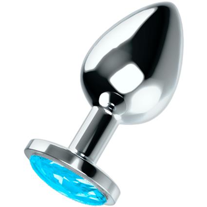 ANAL PLUG METAL - AZUL M