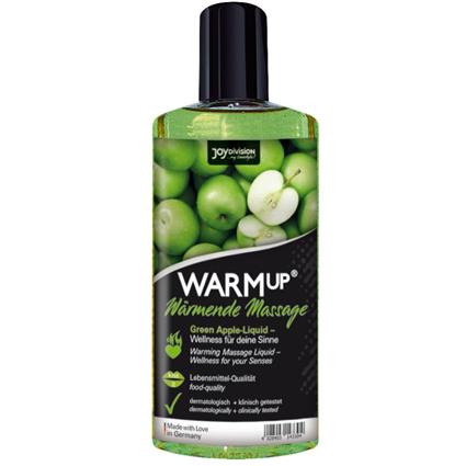 AQUECIMENTO ÓLEO DE MASSAGEM DE MAÇÃ VERDE - 150 ML