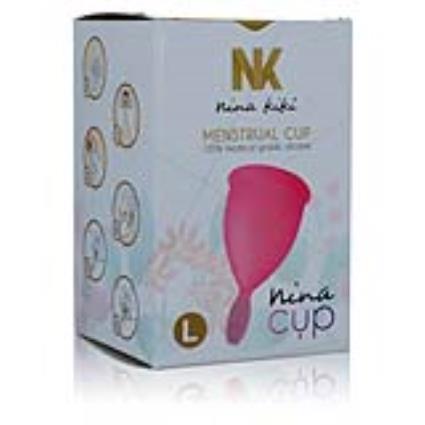 NINA CUP MENSTRUAL CUP TAMANHO L ROSA