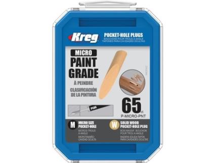 Plugues Micro Pocket Hole de Madeira Maciça Kreg P-Micro-Pnt KREG & MANSEN