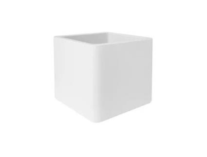 Vaso Elho Redondo Plástico Puro Tijolo Macio Branco Ø 40 X A.40 Cm 23 L ELHO GIVE ROOM TO NATURE