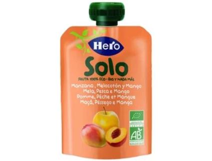 Saqueta de Fruta Maçã Pêssego e Manga HERO SOLO