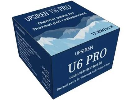 Massa Térmica Upsiren U6 Pro 10G Original Processador Vga Gpu Ic Resfriamento Rápido Substituição de Almofada Térmica,