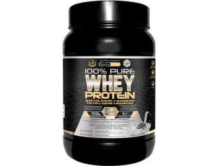 Proteína Whey HEALTHY FUSION Whey Protein Puro com Colágeno e Magnésio Melhore Seus Treinos Protege e Aumenta a Massa Muscular Biscoito 1Kg